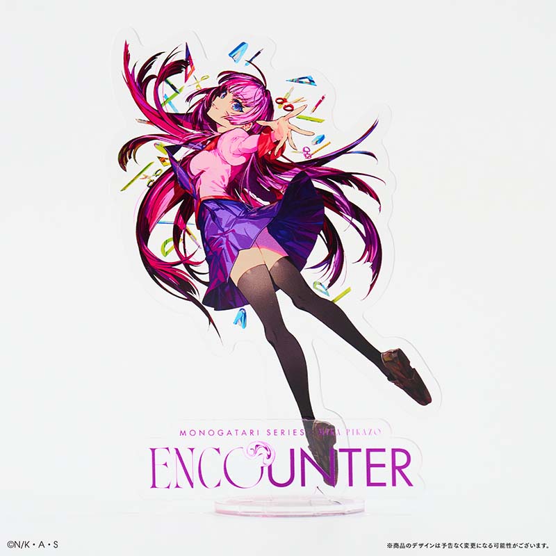 Monogatari Series x Mika Pikazo ENCOUNTER  Acrylic stand