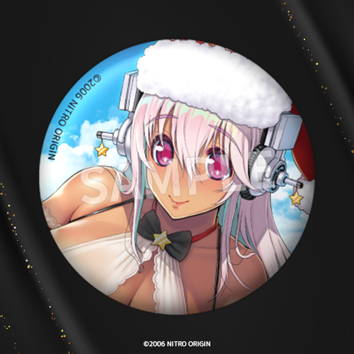 Super Sonico Debut 15th Anniversary "Little Devil Sonico" 57mm Can Badge J