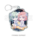 "Fate/Grand Order x Konica Minolta Planetarium" Mini Character Glitter Acrylic Keychain (8 types)