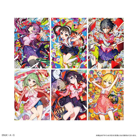 Monogatari Series x Mika Pikazo ENCOUNTER Reproduction original acrylic art B4
