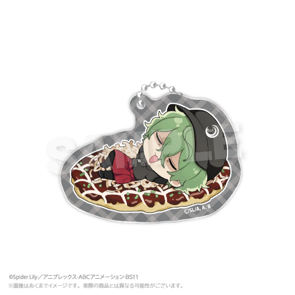 "Lycoris Recoil x Okonomiyaki Yukari" Trading Mini Character Keychains (Complete Box)