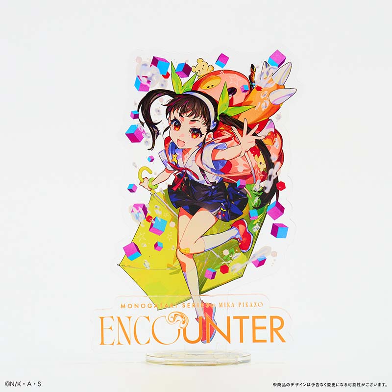 Monogatari Series x Mika Pikazo ENCOUNTER  Acrylic stand