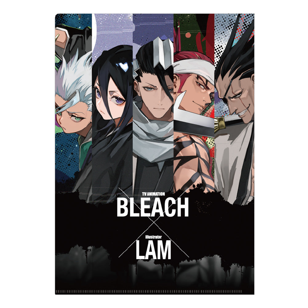 BLEACH x LAM -SOUL ART SHOWCASE- Clear File (6 variants)