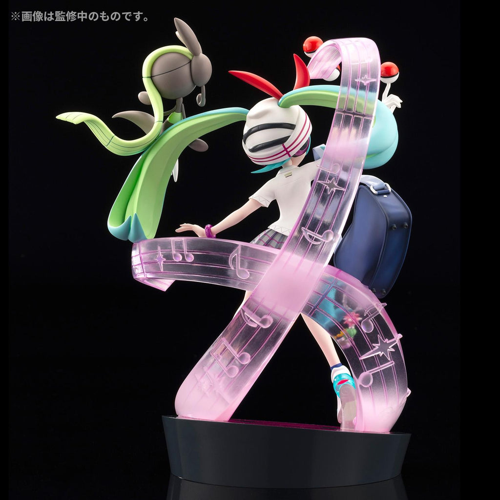 PokéMiku 18 Harmony Stage: Hatsune Miku (Psychic) & Meloetta Figure