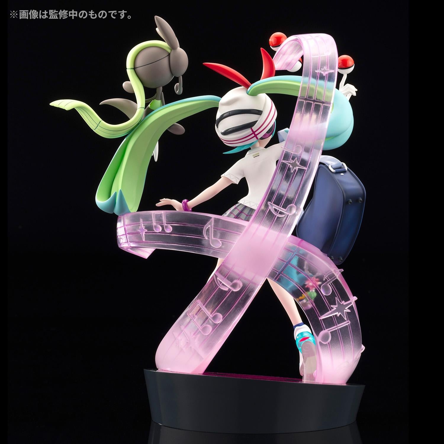 PokéMiku 18 Harmony Stage: Hatsune Miku (Psychic) & Meloetta Figure