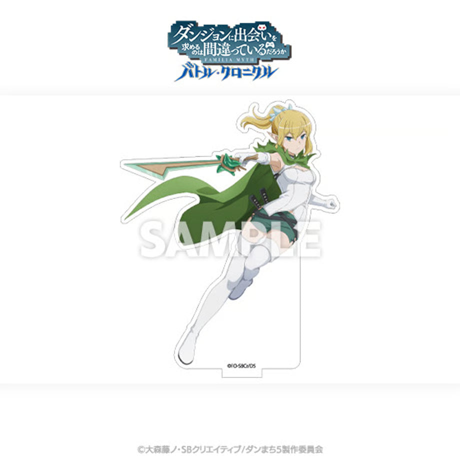 "Is It Wrong to Try to Pick Up Girls in a Dungeon? Battle Chronicle" Acrylic Stand