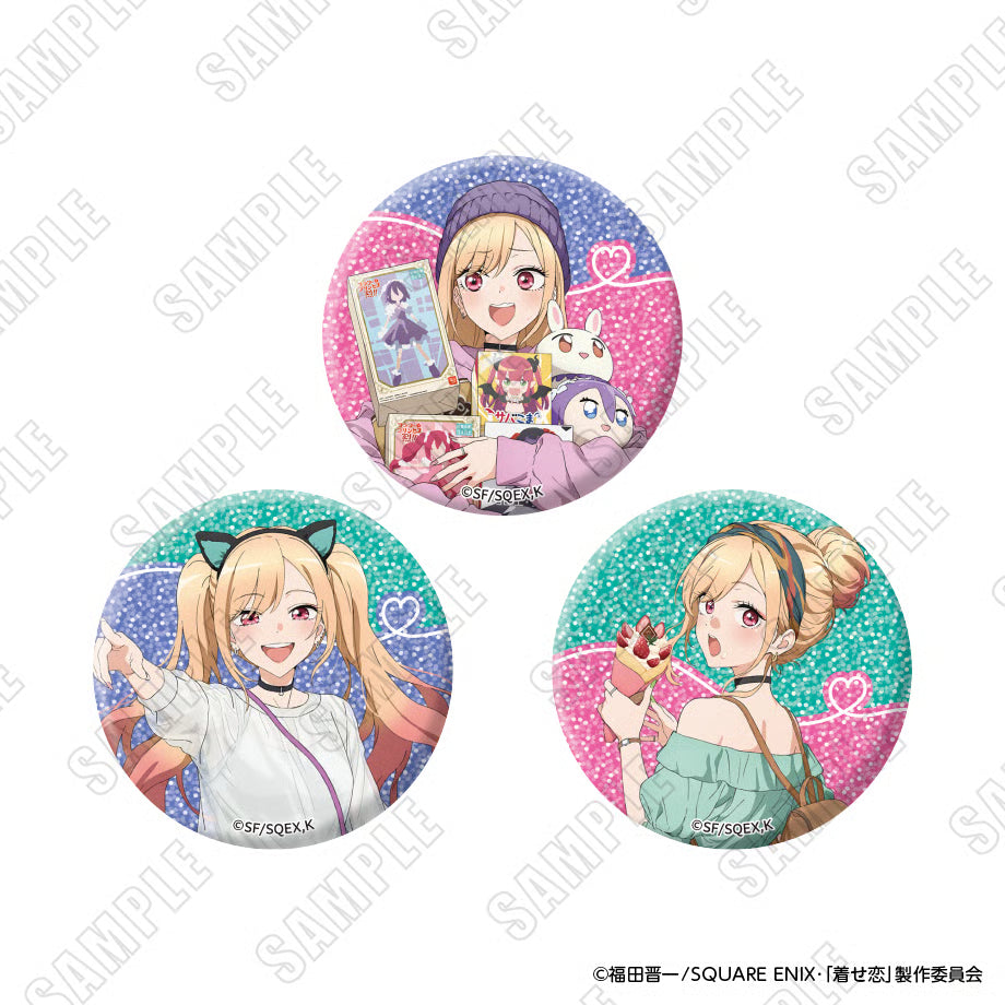 My Dress-Up Darling Glitter Can Badge (3 types)