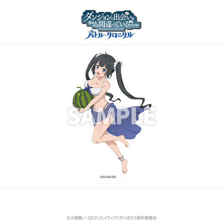 "Is It Wrong to Try to Pick Up Girls in a Dungeon? Battle Chronicle" Acrylic Stand