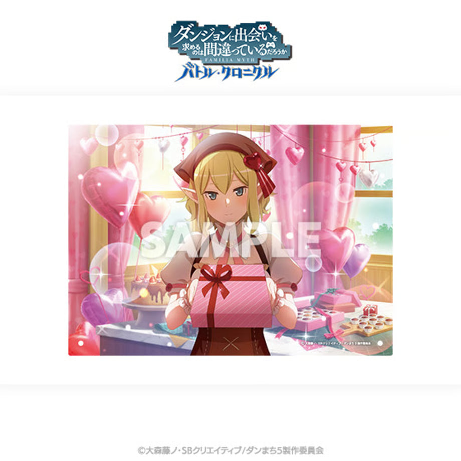 "Is It Wrong to Try to Pick Up Girls in a Dungeon? Battle Chronicle" Acrylic Plate