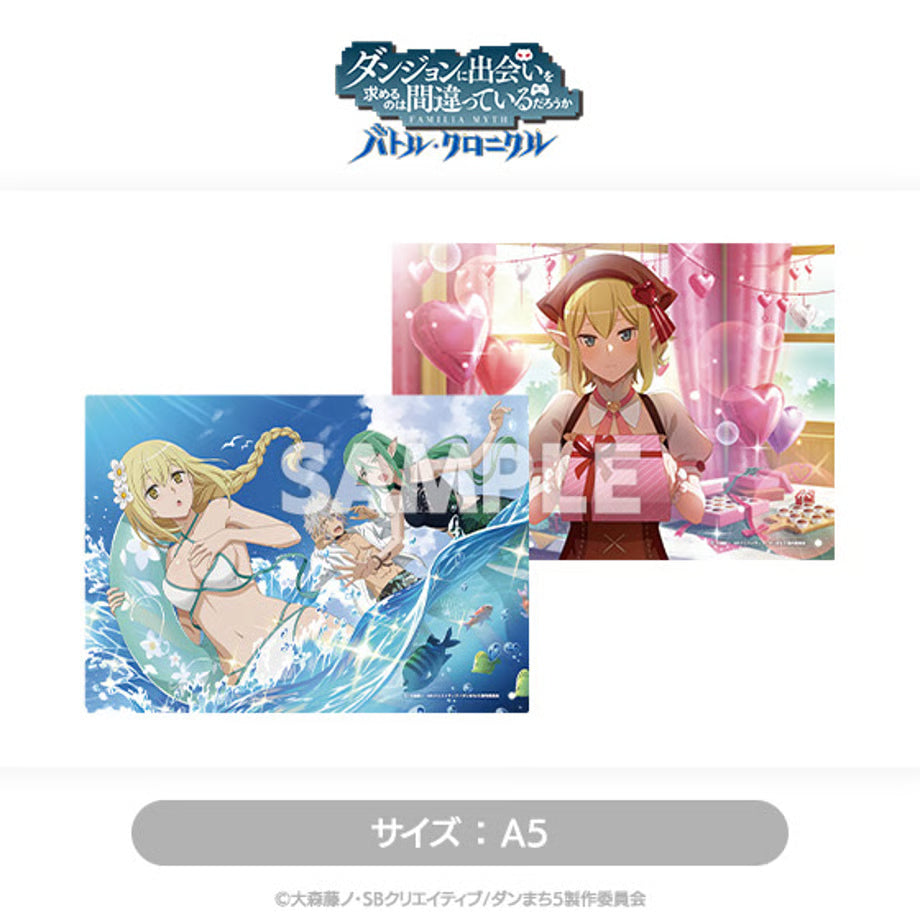"Is It Wrong to Try to Pick Up Girls in a Dungeon? Battle Chronicle" Acrylic Plate