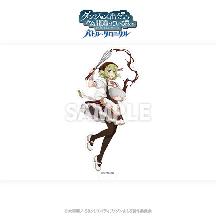 "Is It Wrong to Try to Pick Up Girls in a Dungeon? Battle Chronicle" Acrylic Stand