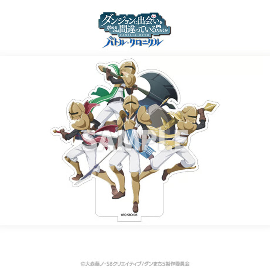 "Is It Wrong to Try to Pick Up Girls in a Dungeon? Battle Chronicle" Acrylic Stand