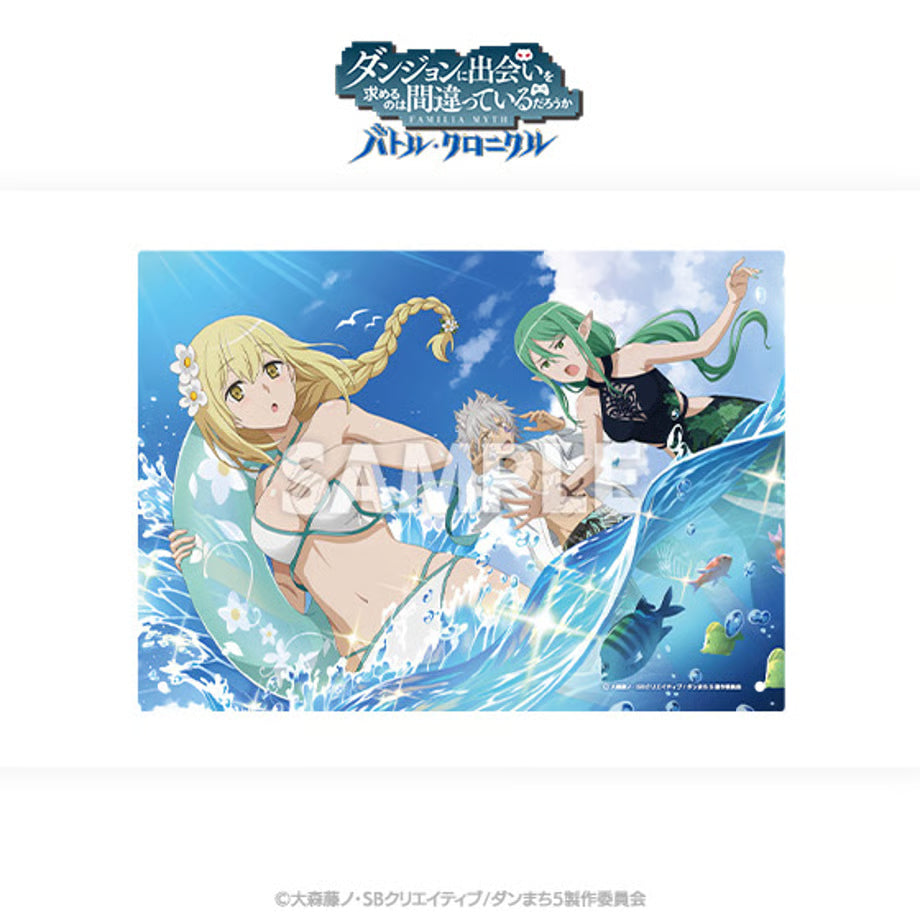 "Is It Wrong to Try to Pick Up Girls in a Dungeon? Battle Chronicle" Acrylic Plate