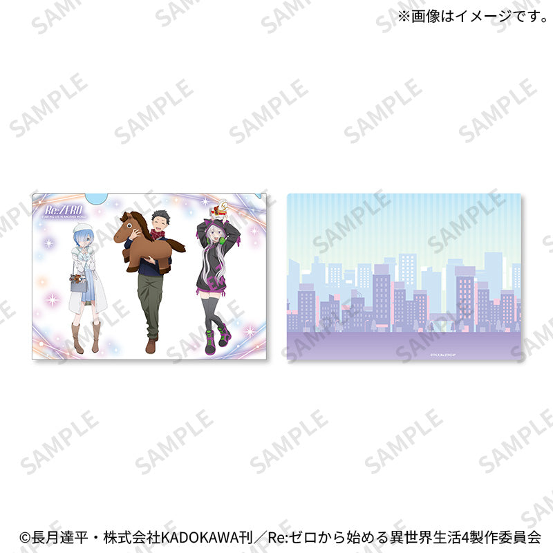 Re:ZERO Starting Life in Another World TOPPA!!! BASE A4 Gimmick Clear File