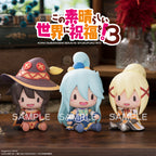 Konosuba God's Blessing on this Wonderful World! 3 Fuwa Petit Chibi Figure Aqua