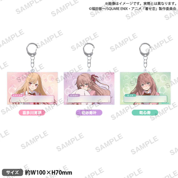 My Dress-Up Darling Season 2 Game Screen Style Acrylic Keychain (3 types)