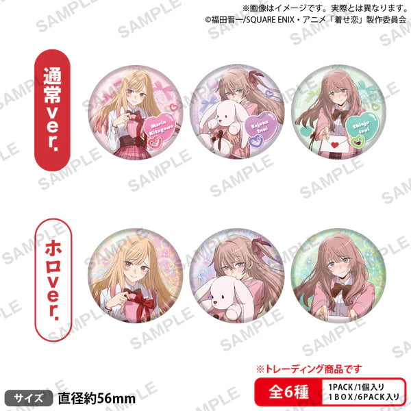 My Dress-Up Darling Season 2 Trading Can Badges (6 types - 1 Randomly Selected)