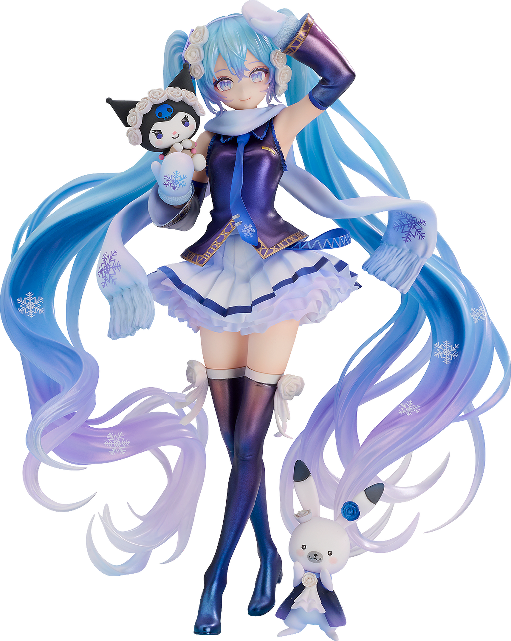 Hatsune Miku Snow Miku x Kuromi 1/7 Scale Figure