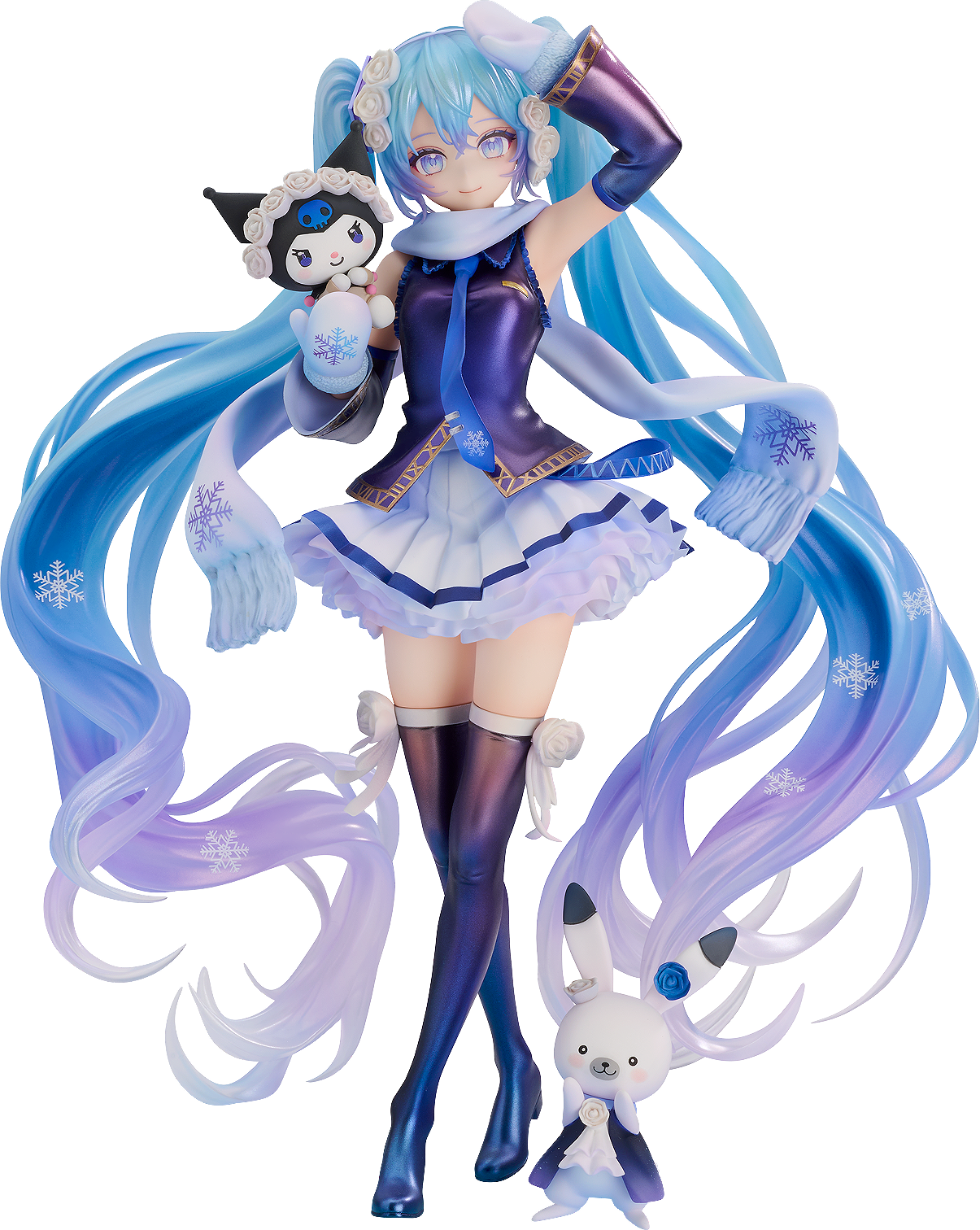 Hatsune Miku Snow Miku x Kuromi 1/7 Scale Figure