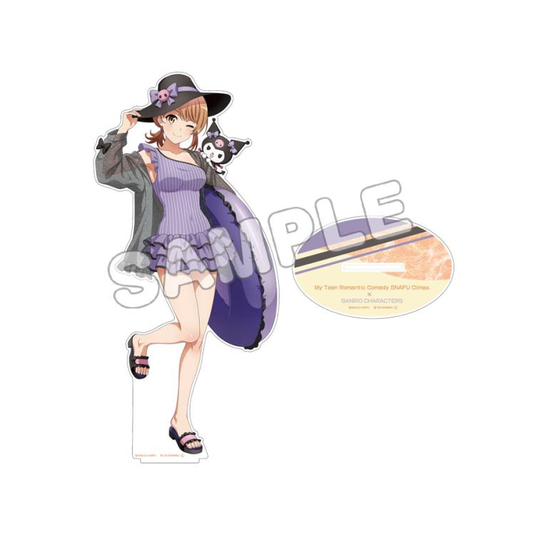 My Teen Romantic Comedy SNAFU Climax x Sanrio Acrylic Stand L Iroha & Kuromi