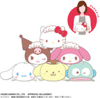 Sanrio Characters Potekoro Mascot M size 3 B Kuromi