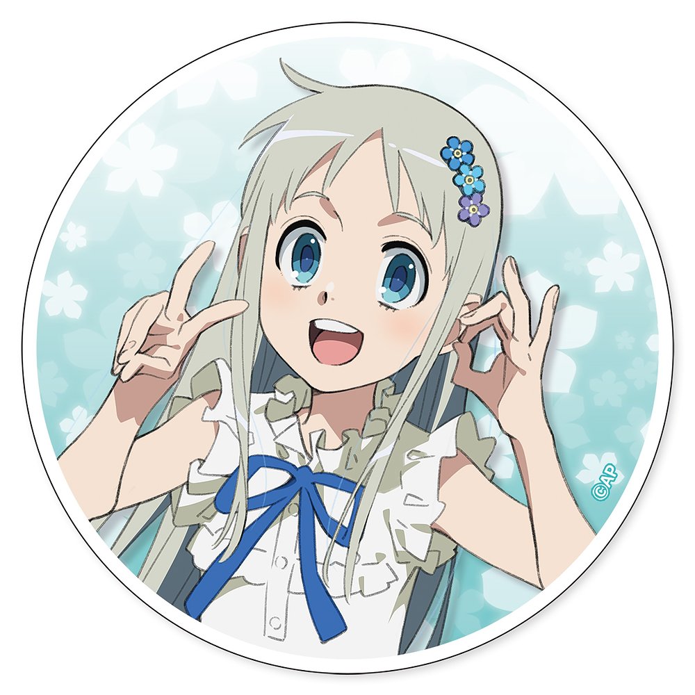 Anohana: The Flower We Saw That Day Acrylic Coaster Noitamina 20th ver. (2 types)
