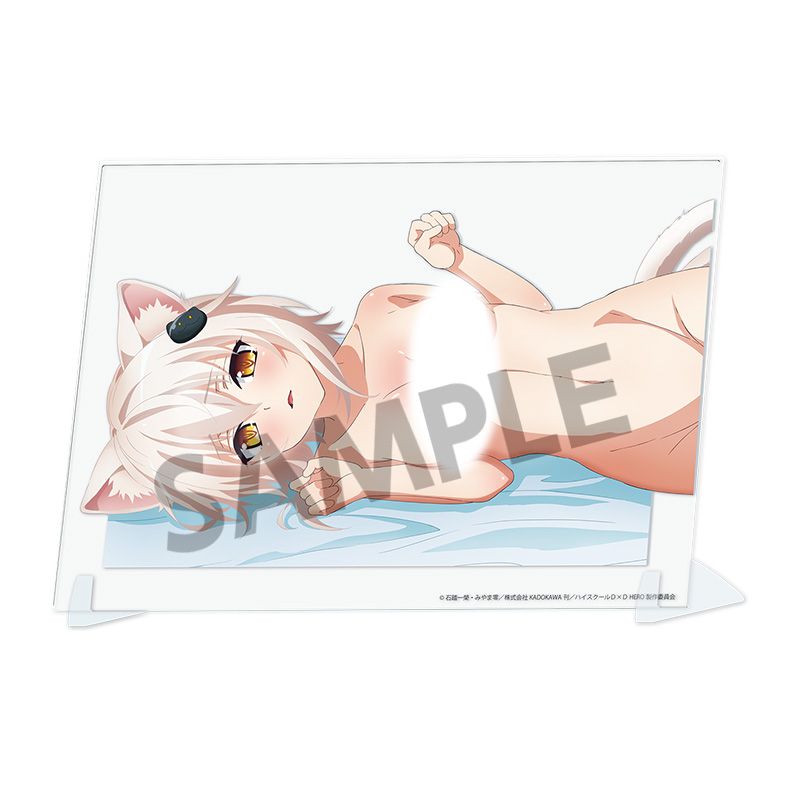 High School DxD HERO Original Visual Acrylic Plate Sleeping Together B ver. (5 types)