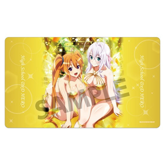 High School DxD HERO Rubber Mat Rossweisse & Irina Golden Dreamer ver.