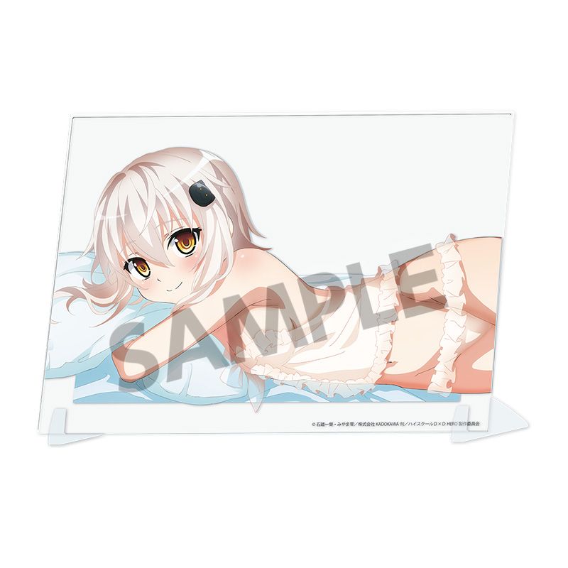 High School DxD HERO Original Visual Acrylic Plate Sleeping Together A ver. (5 types)