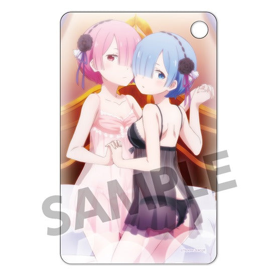 Re:ZERO − Starting Life in Another World − Pass Case Rem & Ram Camisole Ver.