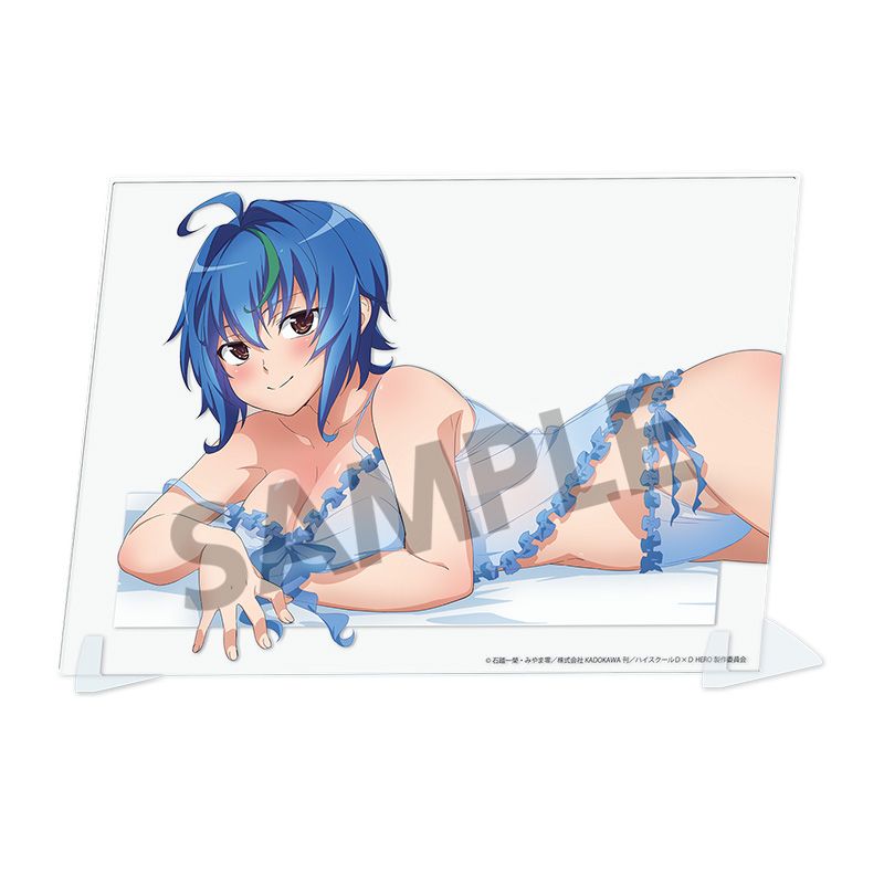 High School DxD HERO Original Visual Acrylic Plate Sleeping Together A ver. (5 types)