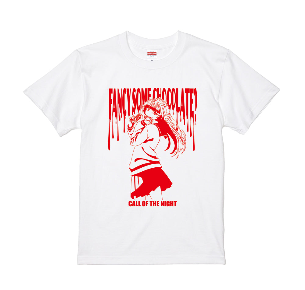 Call of the Night Season 2 T-Shirt Nazuna Nanakusa Valentine's Day Ver.
