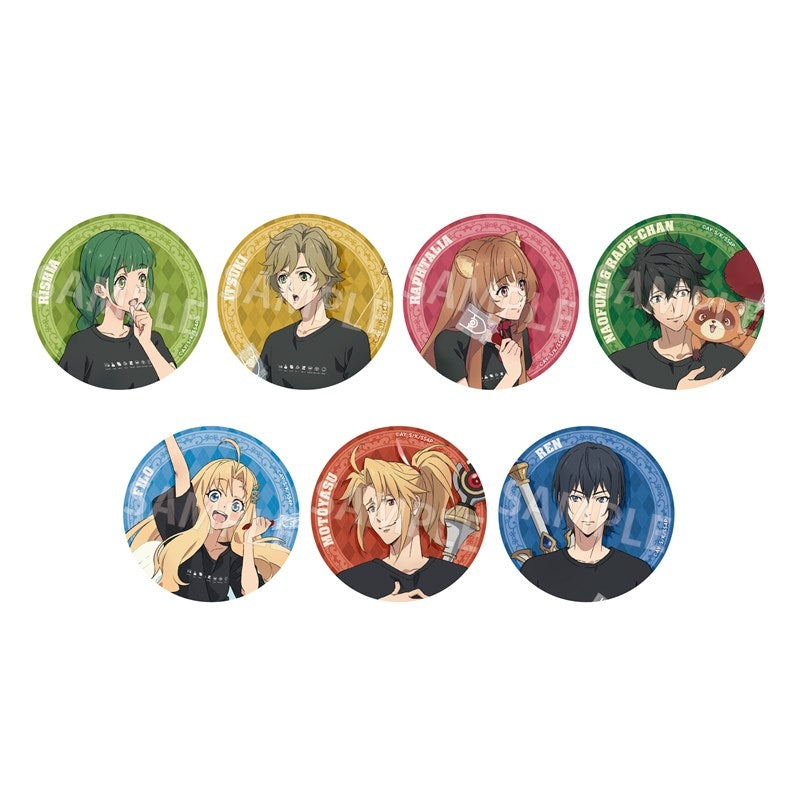 The Rising of the Shield Hero Shield Fest Trading Can Badge [7 types in total]
