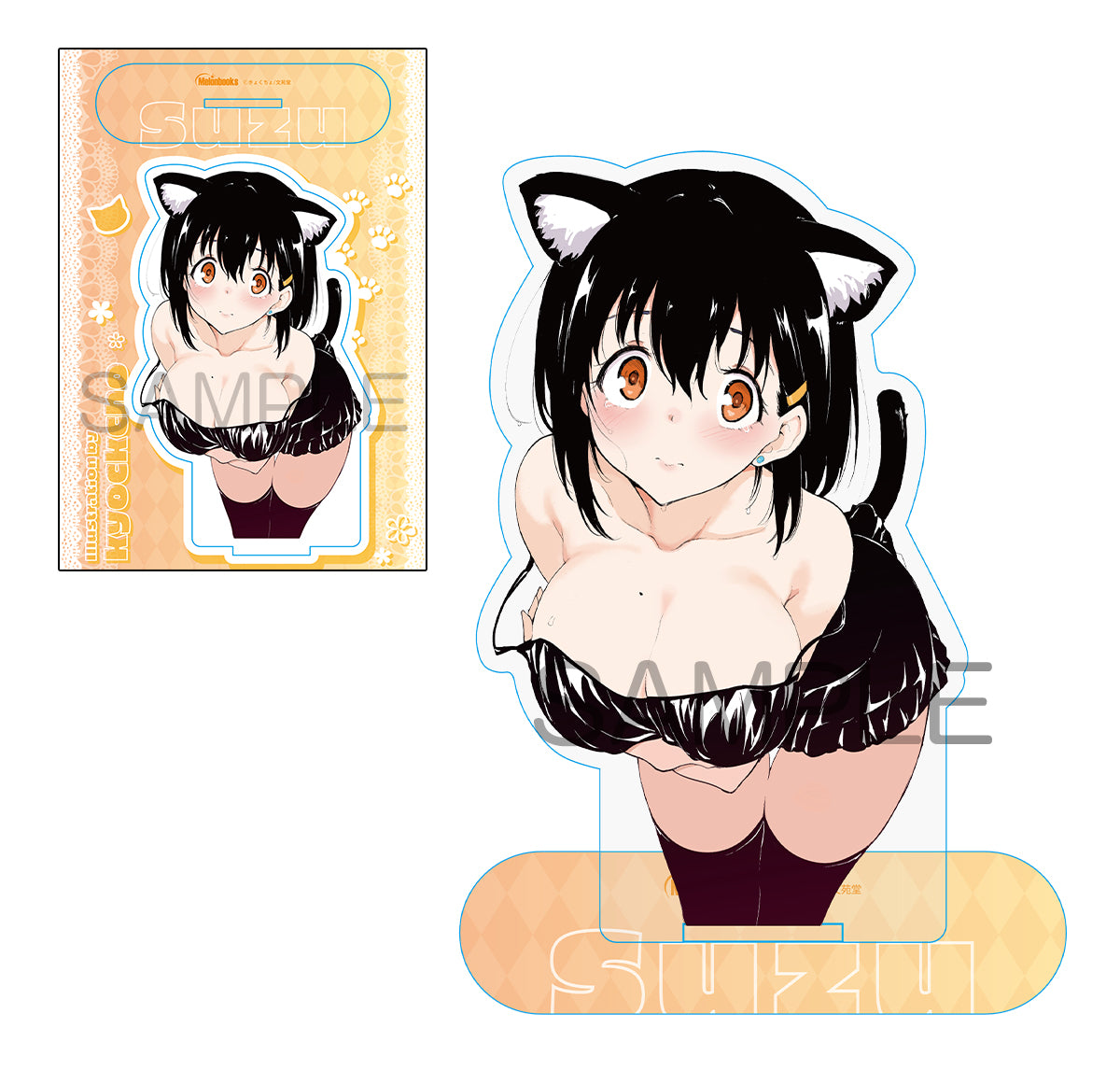 Kyockcho "Kaede & Suzu Release Commemoration" Acrylic Stand C (Halloween Suzu)