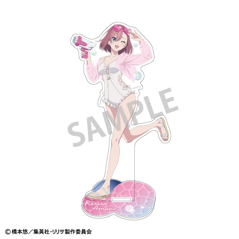"2.5 Dimensional Seduction" Acrylic Stand Amano Ririsa/Swimsuit x Bubble Gun