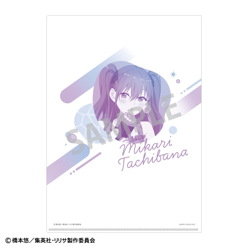 "2.5 Dimensional Seduction" A4 Single Clear File Tachibana Mikari/Swimsuit x Bubble Gun