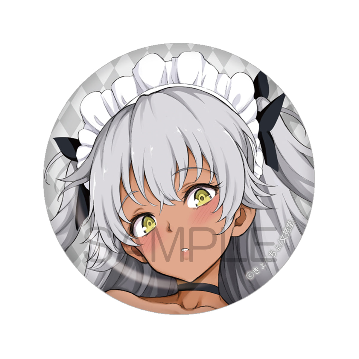 Kyockcho "Kaede & Suzu Release Commemoration" Original Character Kyohotaru Can Badge D