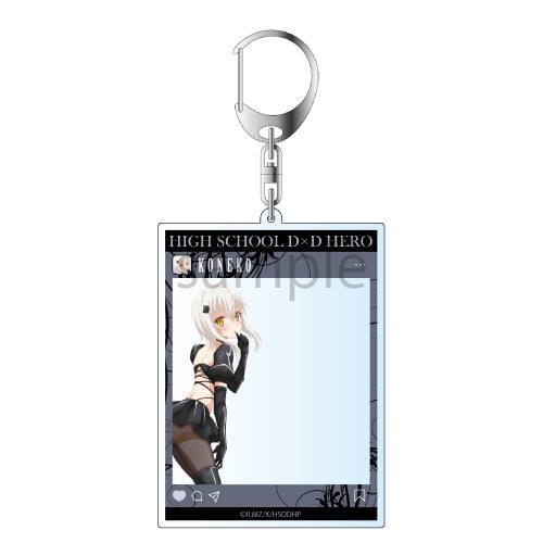 High School DxD HERO SNS-Style Acrylic Keychain Bondage Ver. (4 types)