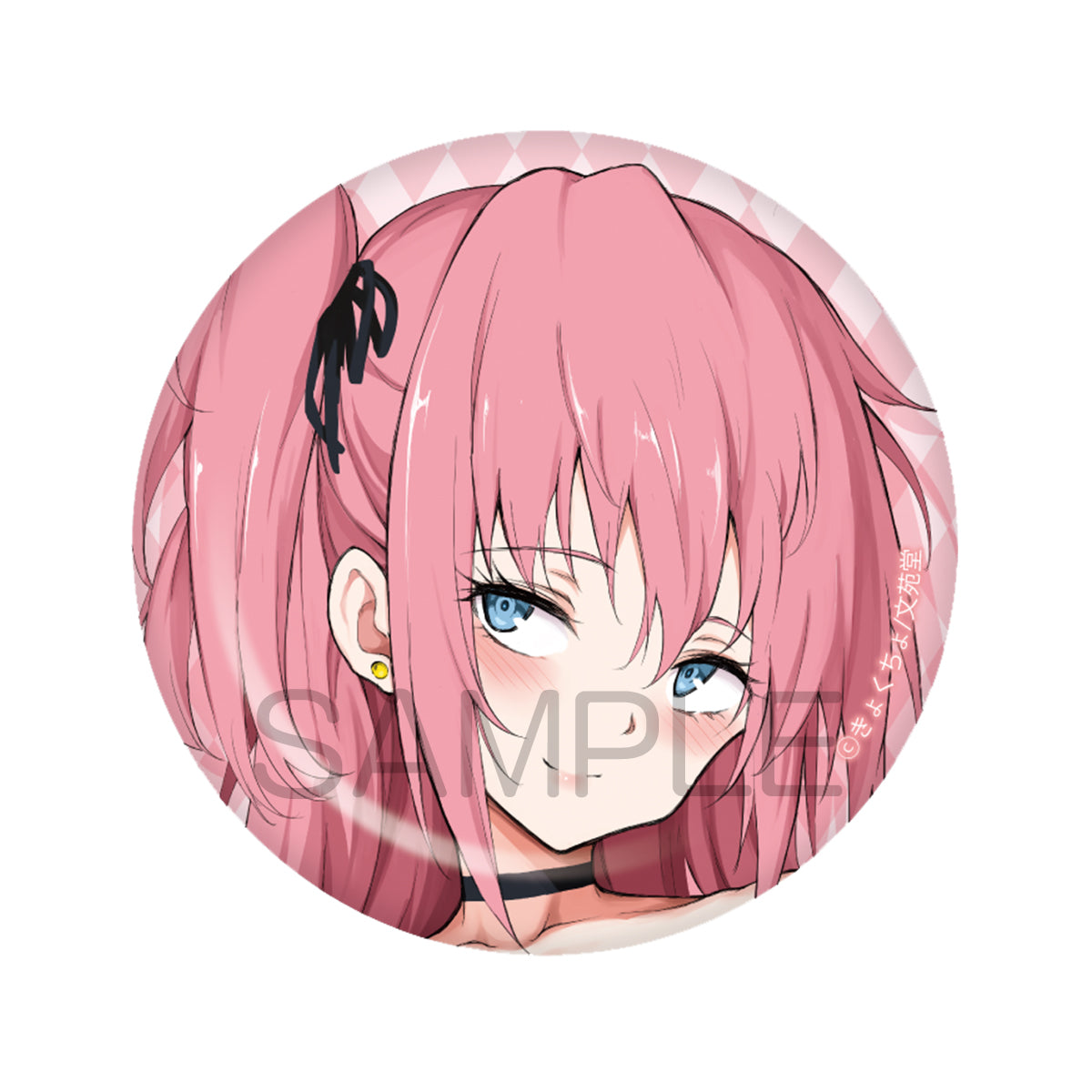 Kyockcho "Kaede & Suzu Release Commemoration" (Lovely Aina ♡) Aina Endou Can Badge C