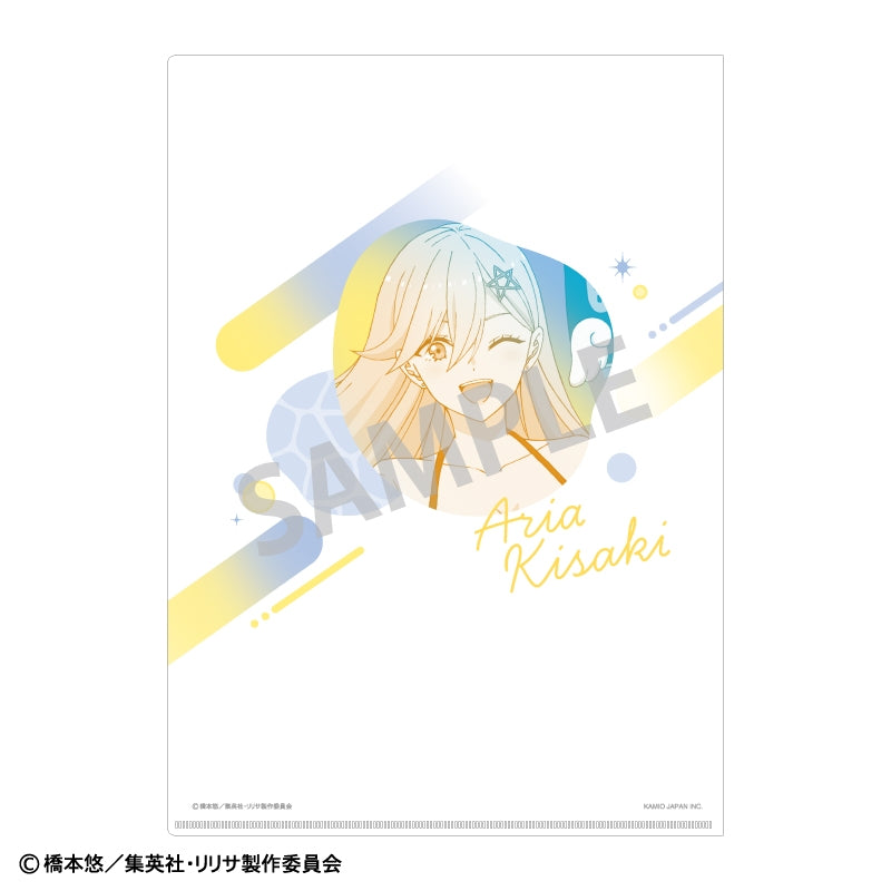 "2.5 Dimensional Seduction" A4 Single Clear File Kisaki Aria/Swimsuit x Bubble Gun