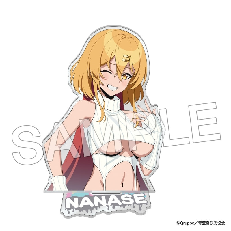 Nukitashi THE ANIMATION Bust-Up Acrylic Stand Knit Ver. Nanase Katagiri