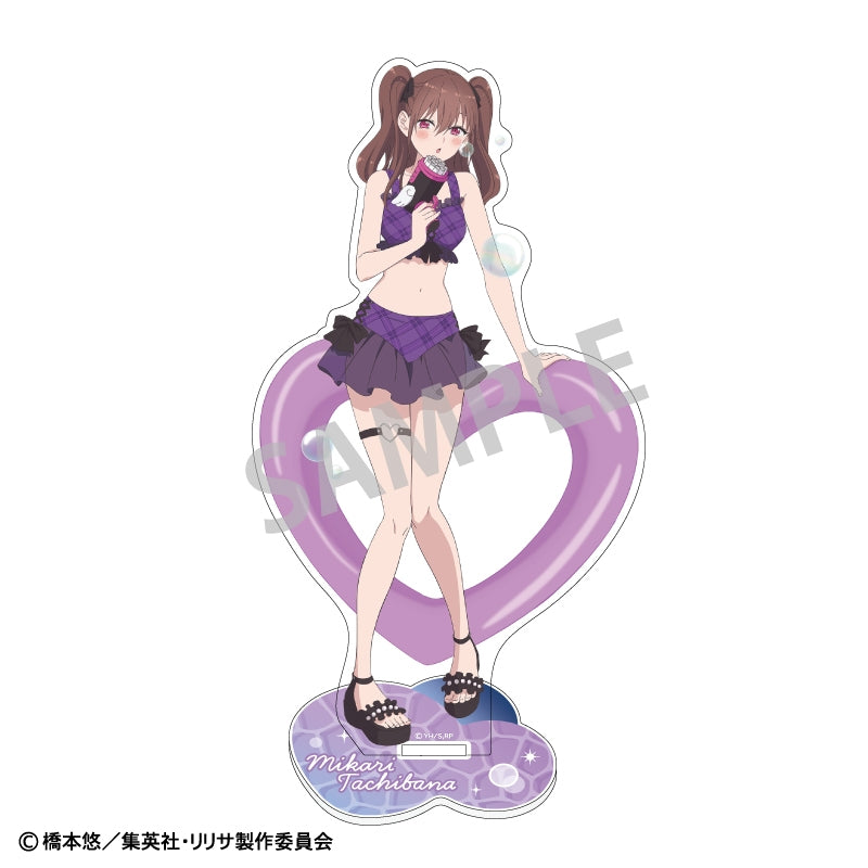 "2.5 Dimensional Seduction" Acrylic Stand Tachibana Mikari/Swimsuit x Bubble Gun