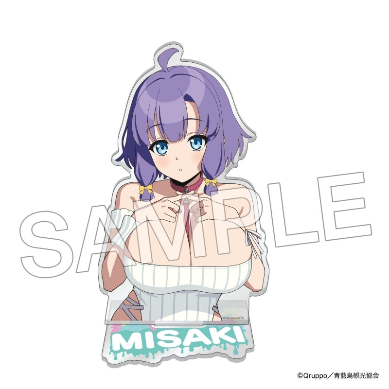Nukitashi THE ANIMATION Bust-Up Acrylic Stand Knit Ver. Misaki Hotori