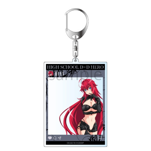 High School DxD HERO SNS-Style Acrylic Keychain Bondage Ver. (4 types)