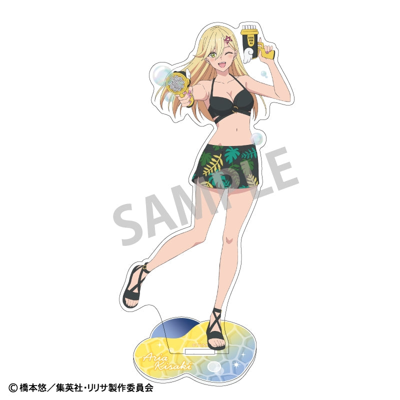 "2.5 Dimensional Seduction" Acrylic Stand Kisaki Aria/Swimsuit x Bubble Gun