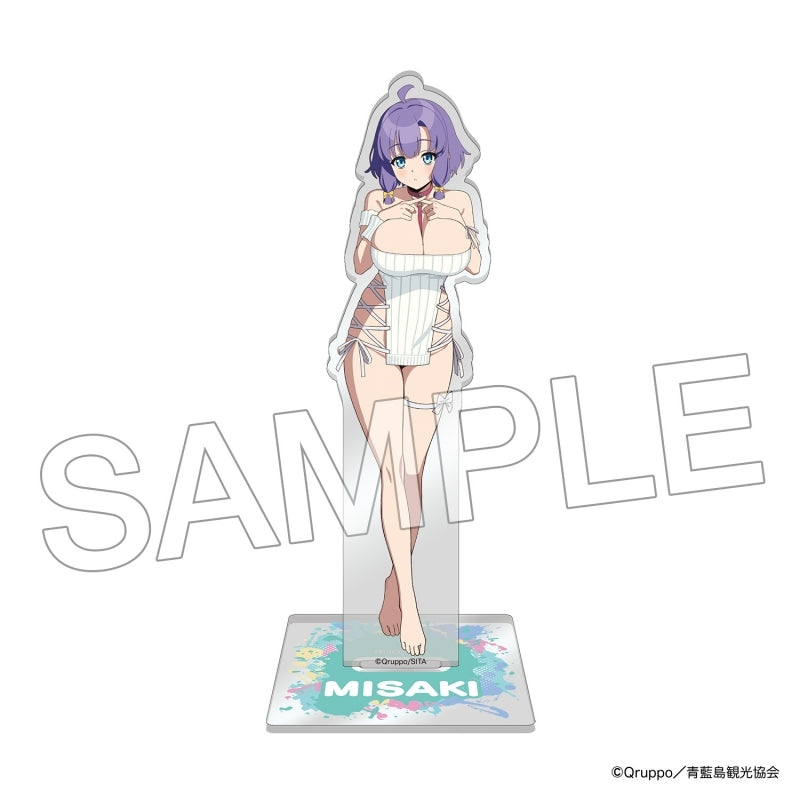 Nukitashi THE ANIMATION Acrylic Stand Figure Knit Ver. Misaki Hotori