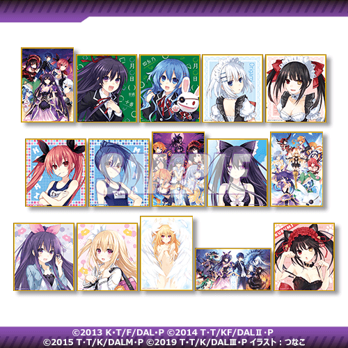 Date A Live TV Anime 10th Anniversary Illustration Board