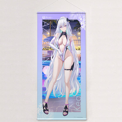 Azur Lane Large Original Tapestry (Kearsarge/Night Pool)