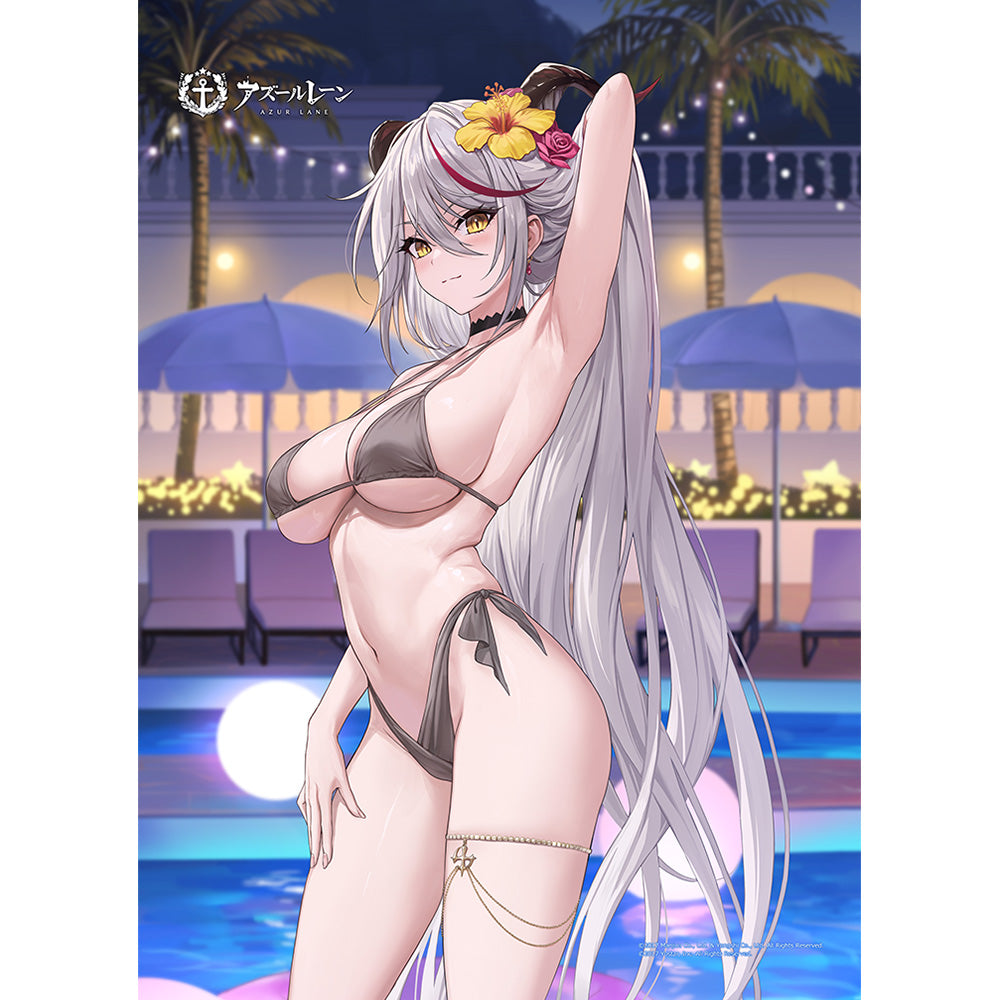 Azur Lane Original B2 Tapestry (Aegir/Night Pool)