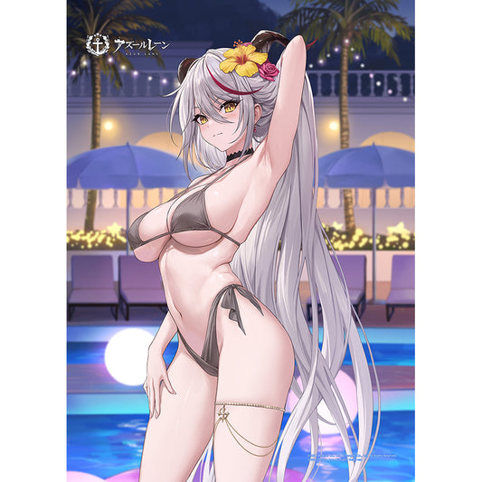 Azur Lane Original B2 Tapestry (Aegir/Night Pool)